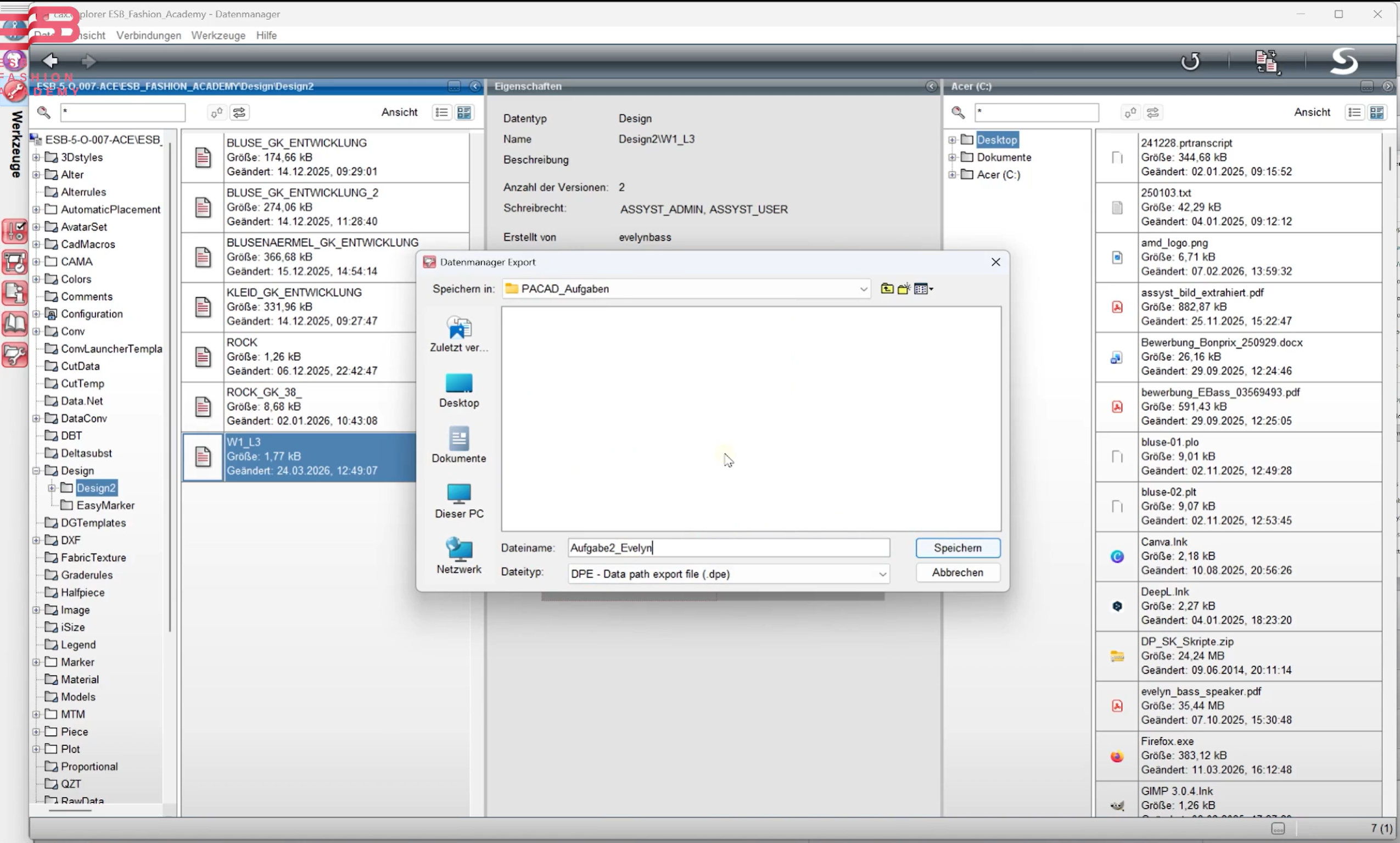 Kurs: Assyst Demo Kurs | ESB